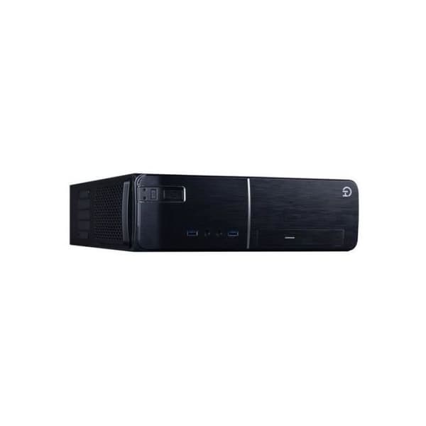 Hiditec CHA010020 Micro ATX / ITX Half Tower Case Svart