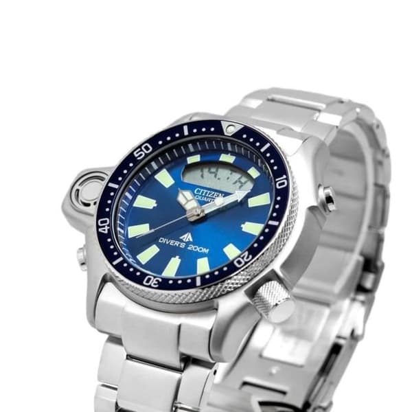 Klocka - Citizen - JP2000-67L - Kvarts - Analog - Rostfritt stål Silver