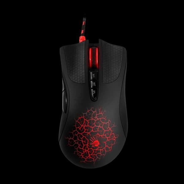 Mus - A4TECH - BLOODY Blazing A90A - 6200 dpi - 8 programmerbara knappar - Trådad
