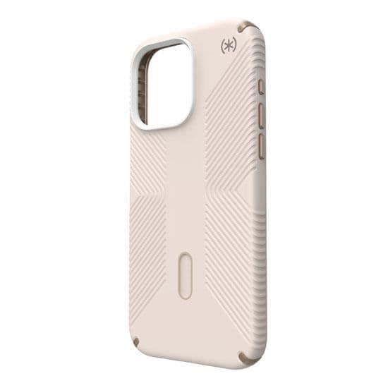 Coque - Speck - Predisio2 Grip - iPhone 15 Pro Max - Beige/Guld - Högt skydd