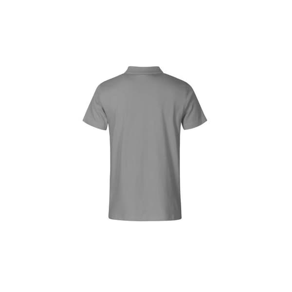 Polo tröja i jersey Promodoro - ny ljusgrå