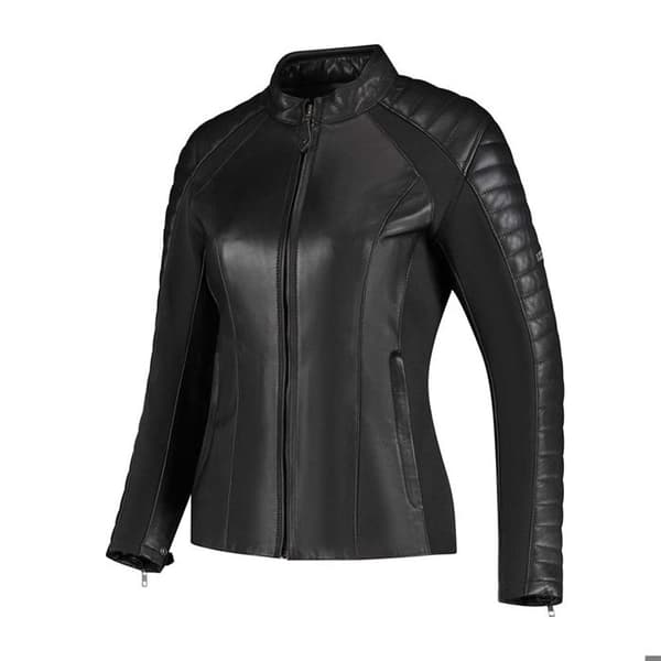 Motorcykeljacka dam Rusty Stitches Jack Donna - svart