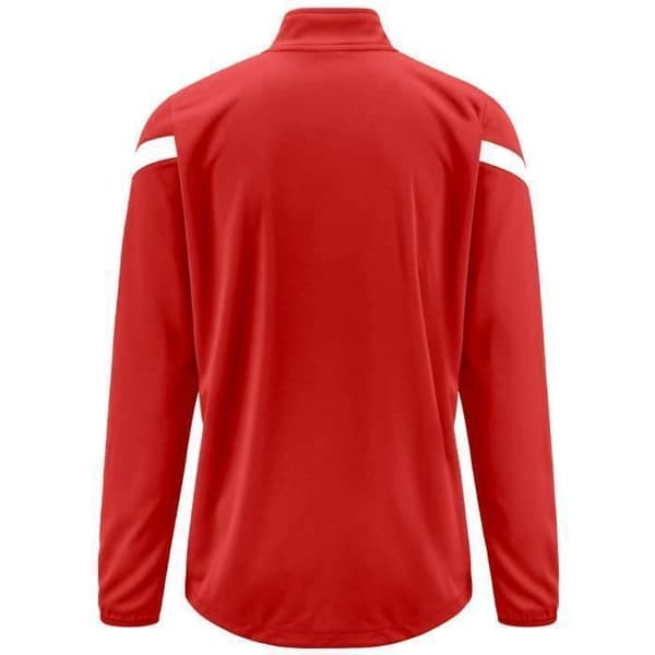 Sweatshirt - KAPPA - DOLVOLE - Kille - Hög krage - Röd