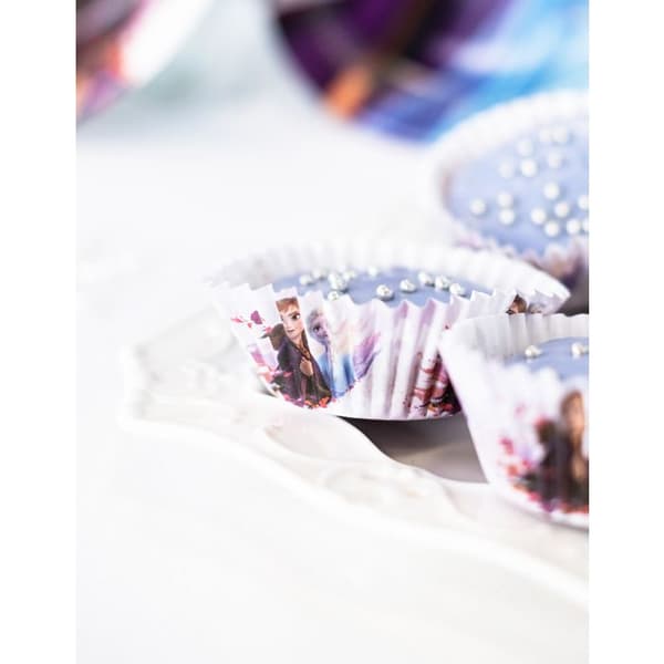 25 Pappersformar för cupcakes Frost 5 x 3 cm