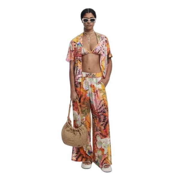 Kvinnor byxor Desigual Nasau