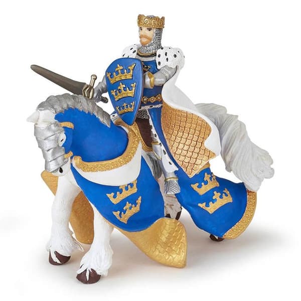 Figur föreställande kung Arthurs blå häst