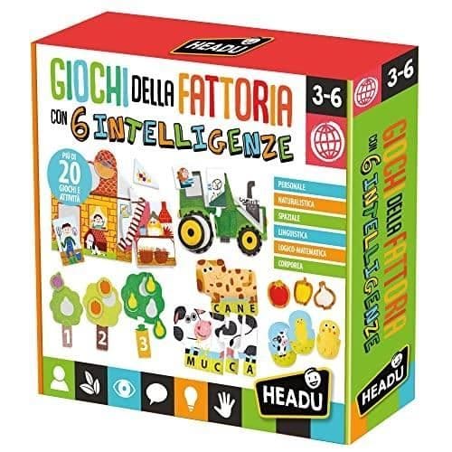 HEADU-FARM SPEL MED 6 EDUCATIONAL INTELLIGENSS, IT29549, MULTICO