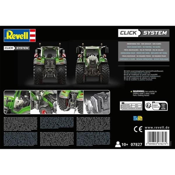 Modelltraktor Click system: Traktor Fendt 728 Vario - 1/20