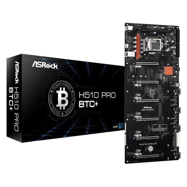 ASROCK H510 PRO BTC+ moderkort