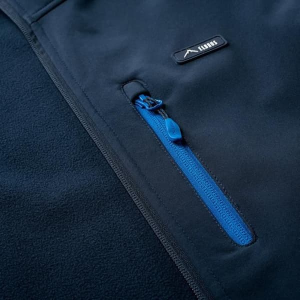 Elbrus Iver softshell vandringsjacka - total eclipse/total eclipse