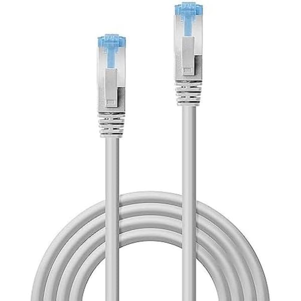 Nätverkskabel - LINDY - Cat.6A S/FTP - 100m - RJ45 - Grå