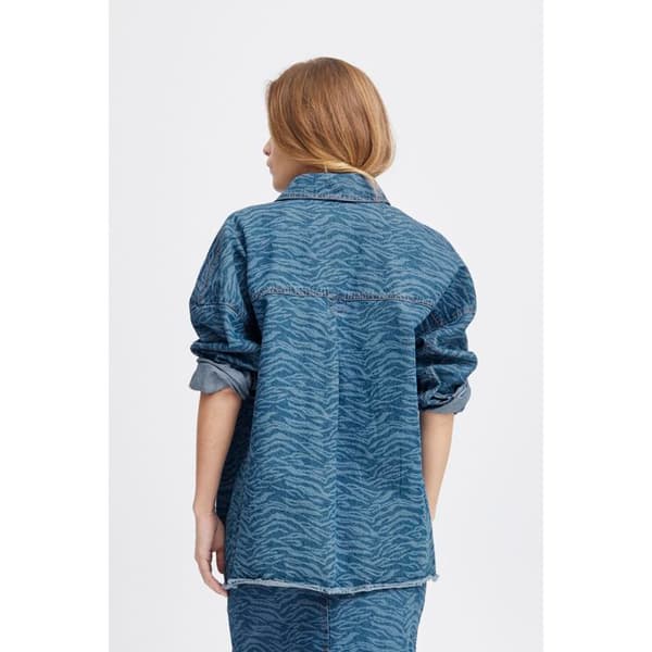 Jeansjacka dam Pulz Jeans Zamala