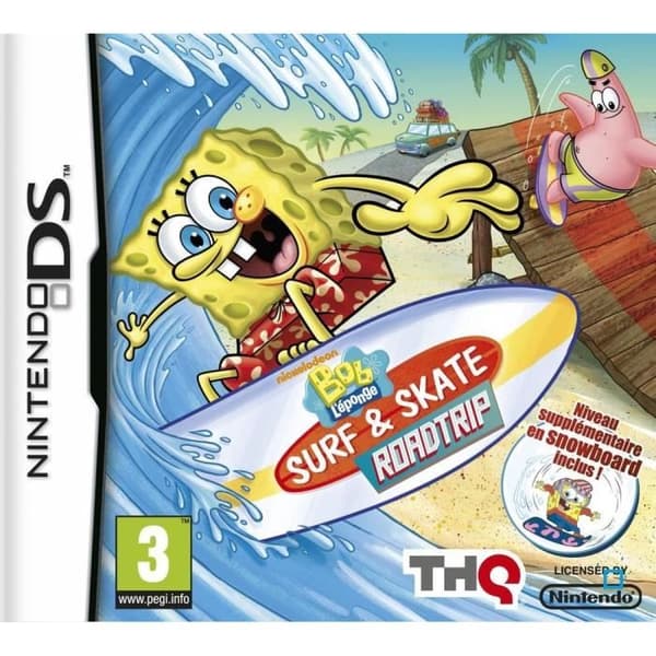SPONGEBOB SURF & SKATE / DS konsolspel