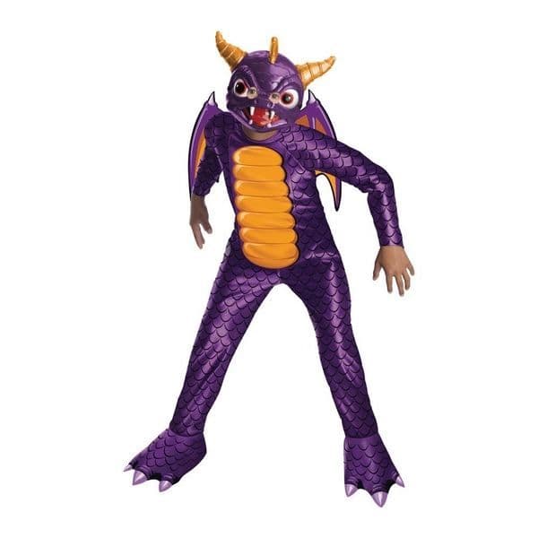 RUBIE'S SKYLANDERS - KLASSISK SPYRO-DRÄKT - …