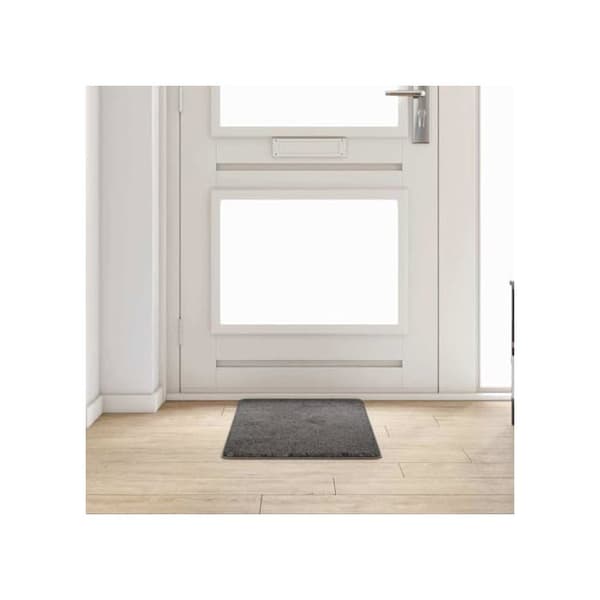 Antislip hallmatta - vidaXL - Grå - Enfärgad - 50x100 cm - Polypropen - Rektangulär - Antislip