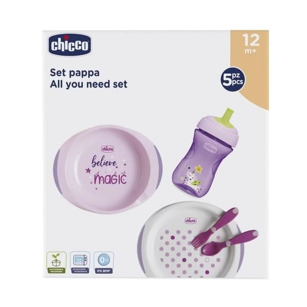 Chicco Måltidsset +12m Rosa