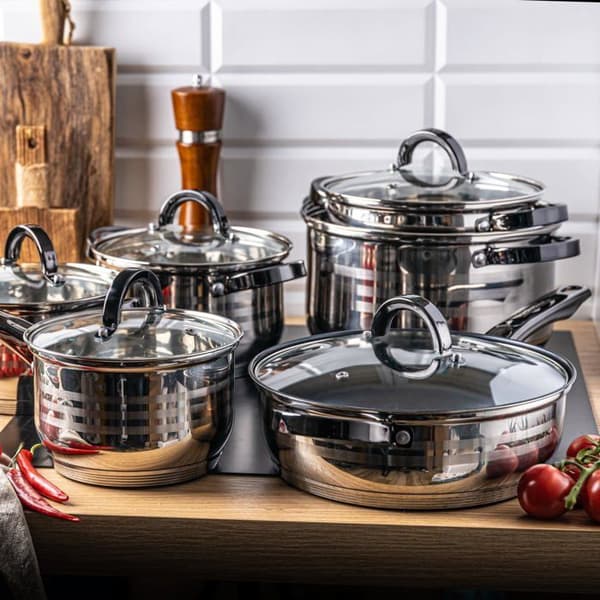 Bestickshållare - Klausberg - KB-7702 - Stål - 12 delar - Chic elegans