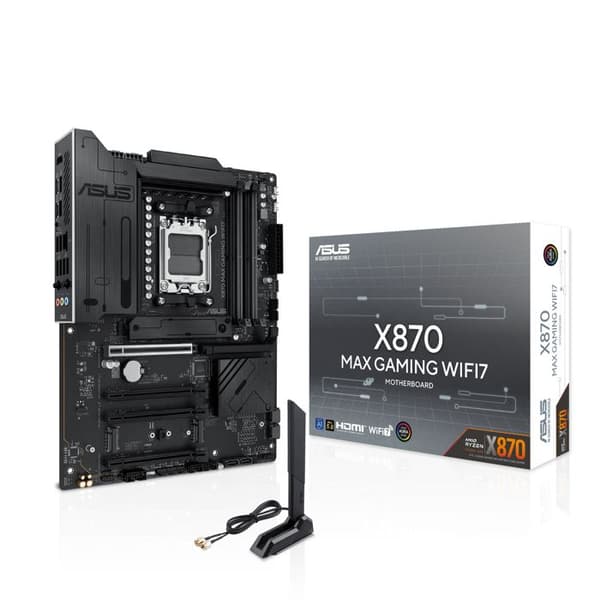 ASUS X870 MAX GAMING WIFI7 ATX Socket AM5 Chipset AMD X870
