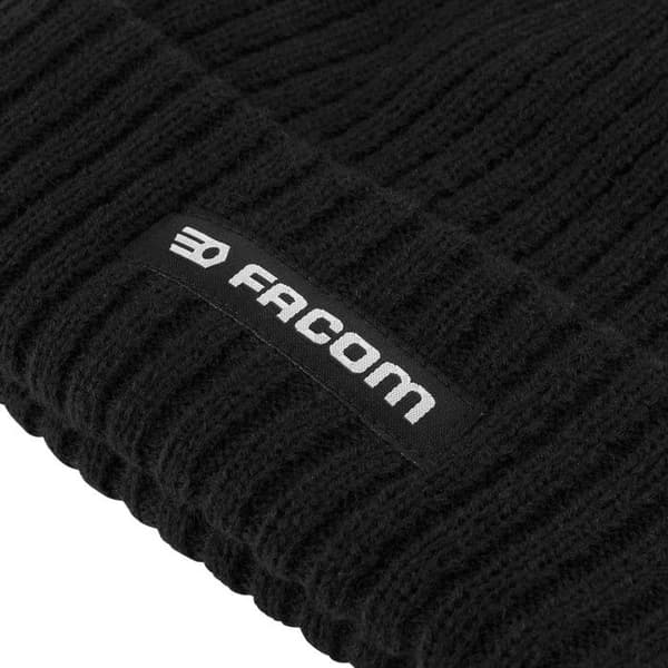 BonnetFacom - Acrylique - Enfärgad - Svart | Vit