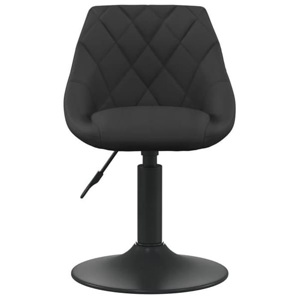 vidaXL Matstol Black Velvet