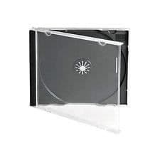 ENKEL SVART CD-SMYCKEFODRAL