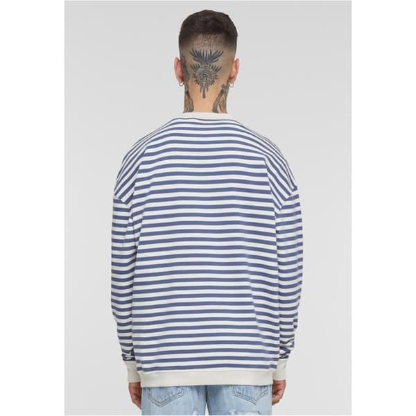 Randig rundhalsad sweatshirt Urban Classics