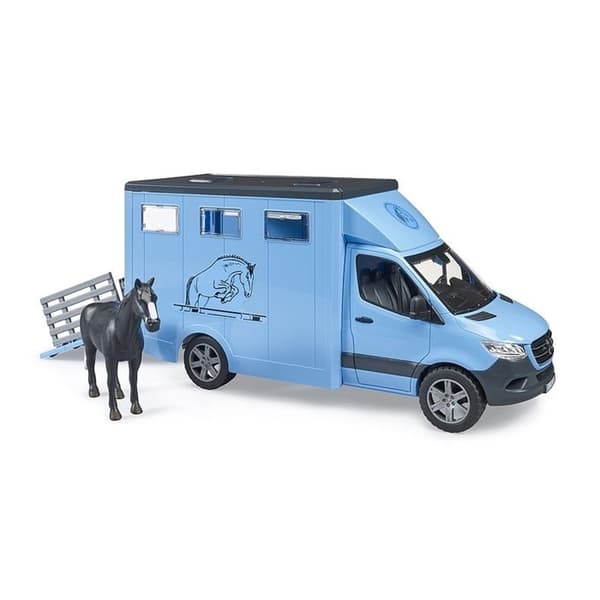 Mercedes Benz Sprinter lastbil med häst