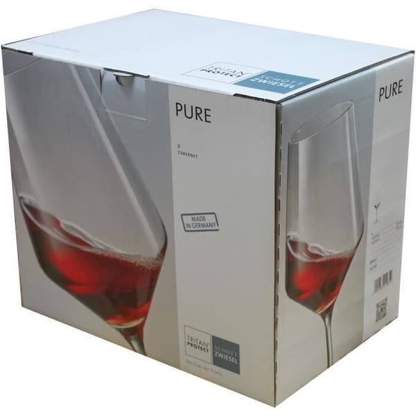 SCHOTT ZWIESEL Box med 6 Cabernet Pure-glas - 55 cl