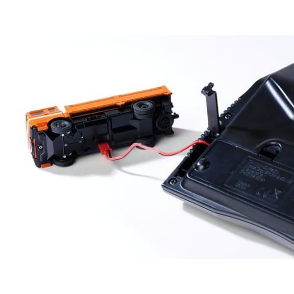Fjärrstyrd lastbil - Carson - Mo 1620 - Skala 1:87 - Orange - LED-belysning - Kontrollerbart motorljud