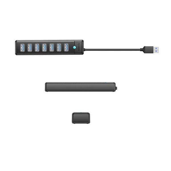 Orico Hub 7X Usb-A 3.0 För Macbook Telefoner Tablets Snabb Datörsöverföring