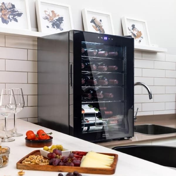 Cecotec Bolero GrandSommelier 2050 Black Compressor vinkällare