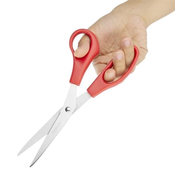Hygiplas — Färgcoded universalsax 20 cm (röd) för rått kött