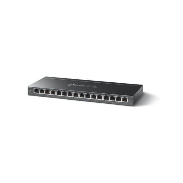 Switch - TP-LINK - TL-SG116P - 16 portar Gigabit Ethernet - Väggmontering - PoE+
