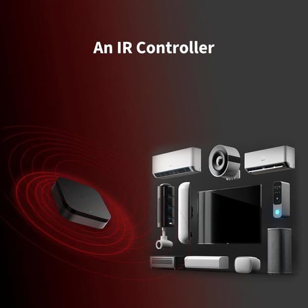 Aqara Hub M3 — Multi-protokoll Matter-kontroller (Zigbee, Thread, Bluetooth, Wi-Fi), PoE, IR 360°, 8 GB