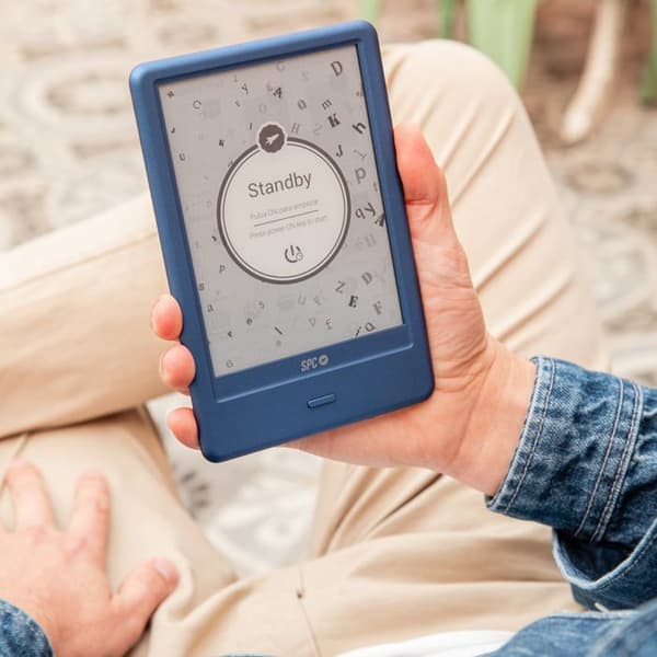 E-bok - SPC - Dickens Light 2 Pro - 6 tum - 8 GB - USB-C - Blå