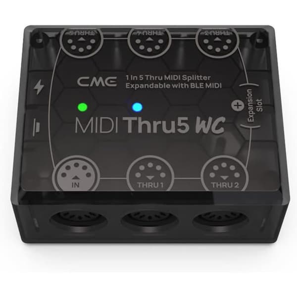 Interface MIDI CME MIDI Thru5 WC - Hög hastighet 1-in-5-out fördelare