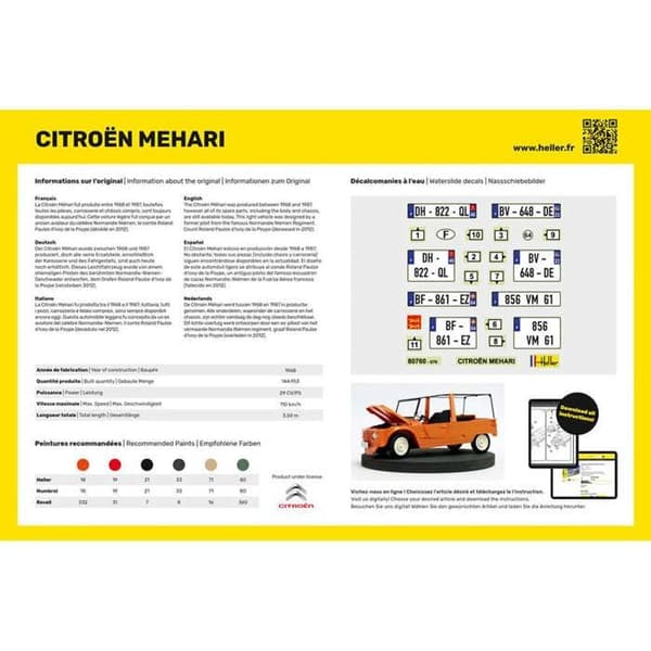 Modellbil: Kit: Citroën Mehari (Version 1)