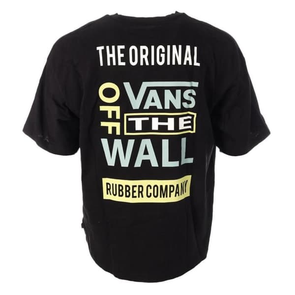 T-shirt Svart Herr Vans Logotyp Gfx Tee