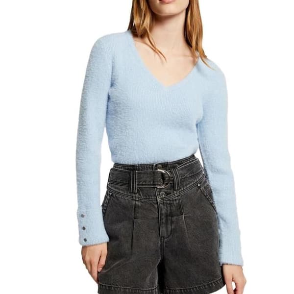 Pull Bleu Clair Kvinna Morgan Moove