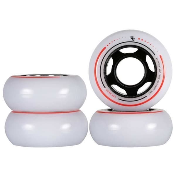 Undercover Apex 88A rullhjul (pack om 4) 64 Vit