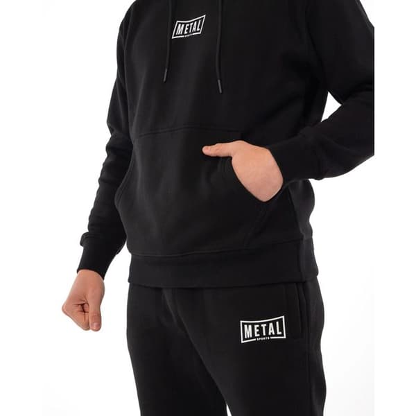 Boxningshoodie i metall