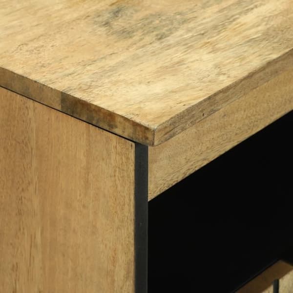 Buffé 60x33,5x75 cm i massiv mangoträ