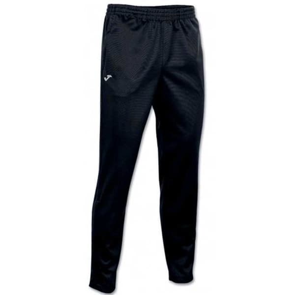 Joma Polyfleece Fotbollsbyxor för män - Svart - 100% Polyester Interlock