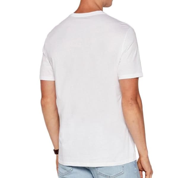 Vit T-shirt Herr Calvin Klein Jeans Glitched
