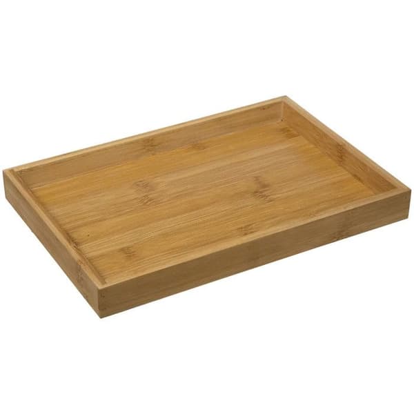 Set aperitif 6 delar "Bambou" 28cm naturlig