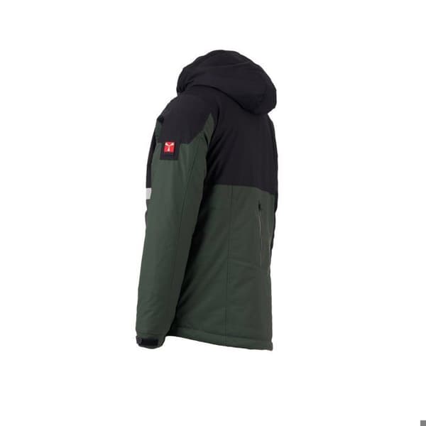 Vattentät jacka Payper Wear Wise Lite Pad - skoggrön/svart