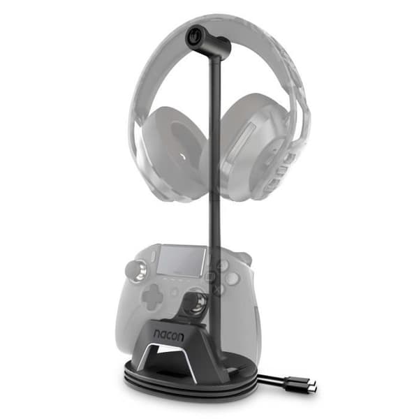 Laddstation - NACON - Laddstation för headset och controller - Svart - USB Typ-C - Multi-plattform