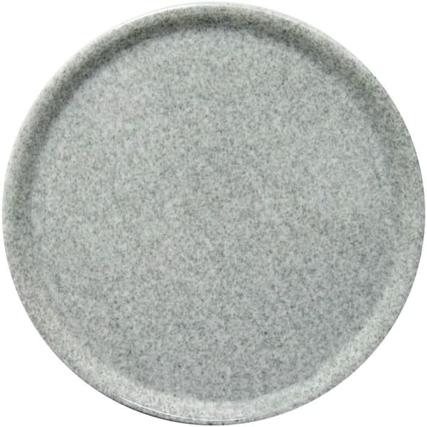 Pizzatallrik i porslin med granit-effekt, diameter 31 cm - set om 6