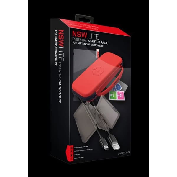 Konsol Nintendo Switch Lite Gioteck - 308218 - Nintendo Switch Lite Essential Starter Pack