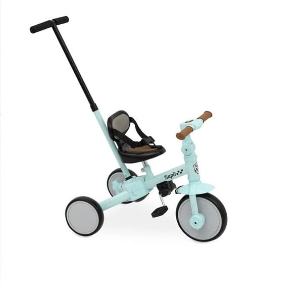 Trike 5 i 1 Mod. Rapit Grön - INTERBABY - Aluminium